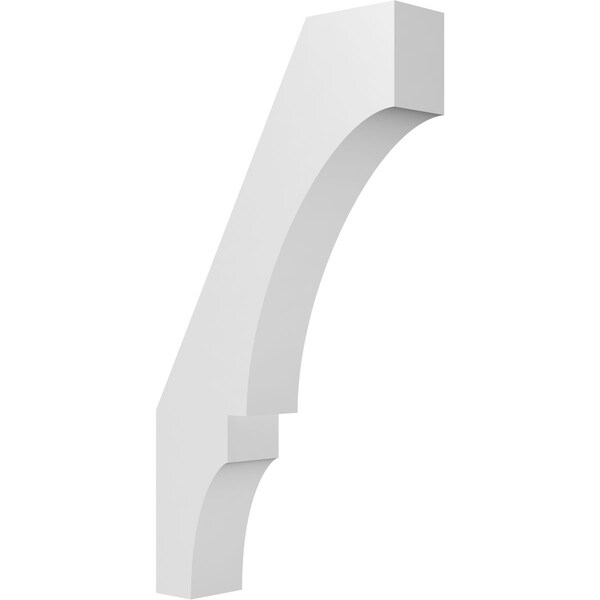 Ekena Millwork 3 1/2-in. W x 14-in. D x 26-in. H Balboa Architectural Grade PVC Knee Brace BRCP035X14X26BOA - main